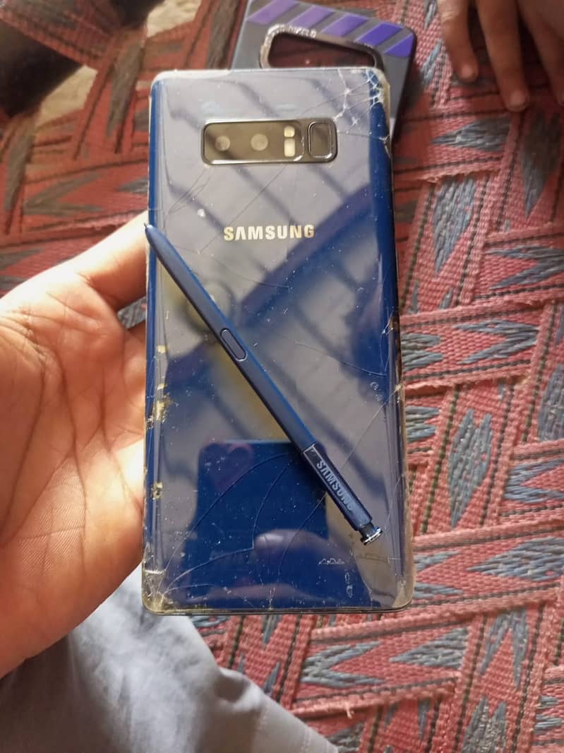 Samsung Note 8 condition 10 by 8 exchange possible call  03104490643 2