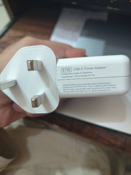 Macbook pro 87 watt charger 1