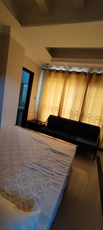 2 Bed Corner Fully Furnished Flat For Rent In E-11/3 MPCHS. 3