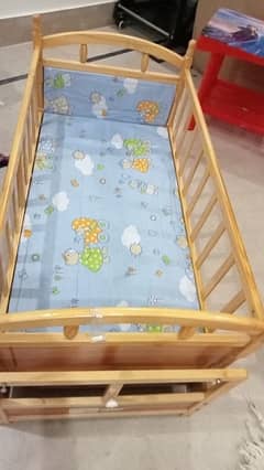 Baby Wooden Cot