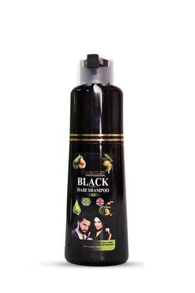 Hair dye anti hair fall shampoo black and brown 2