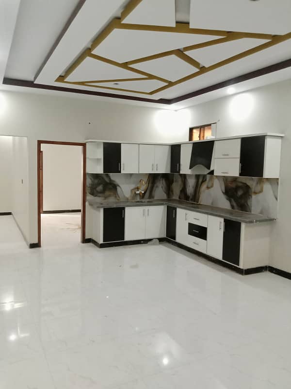 Nazimabad 3 Bed Drawing Lounge With Parking. 13