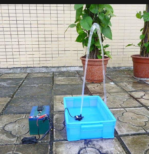 Mini Water Pump Waterproof Fountain for Aquarium 5