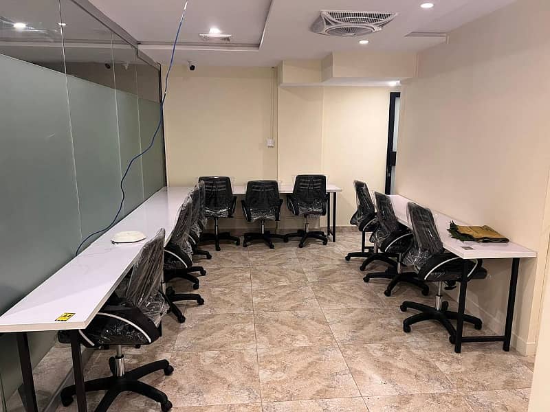 FULLY FURNISHED OFFICE FOR RENT 9