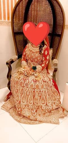 Urgent Sale Heavy Bridal Lehnga for sale