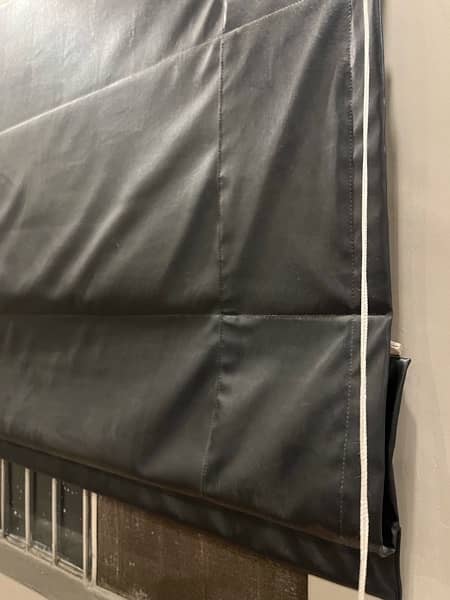 BRAND NEW LEATHER CURTAIN 3