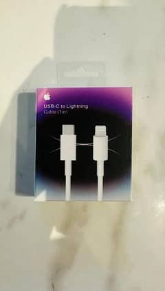 USB-C To lightning cable1M