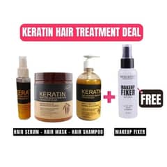 KERATIN HAIR TREATMENT DEAL 4 in 1