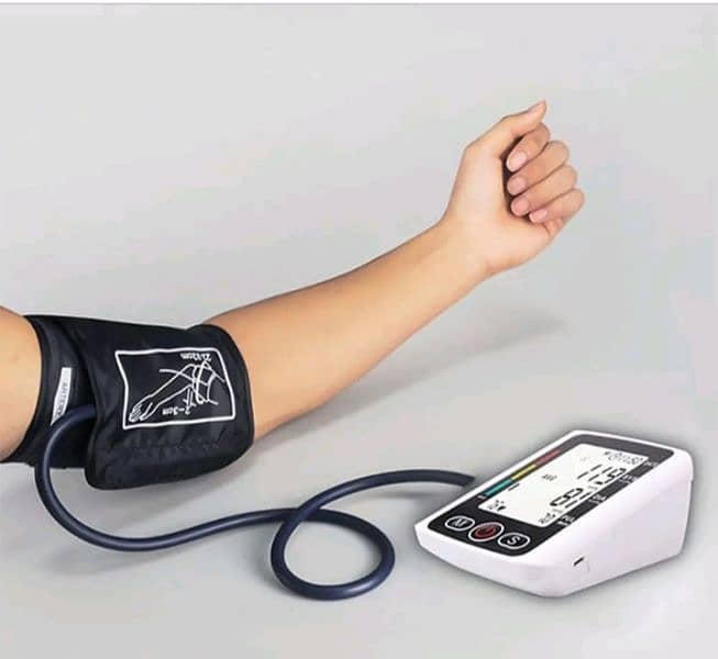 Digital Electronic Sphygmomanometer Accurate Blood Pressure Monitor 9