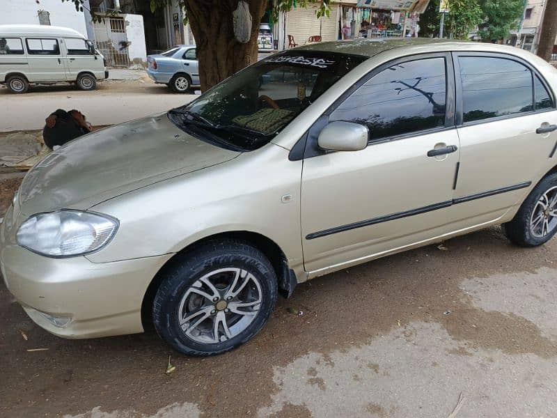 Toyota Corolla GLI 1.3 2007 converted from 2.0D 0