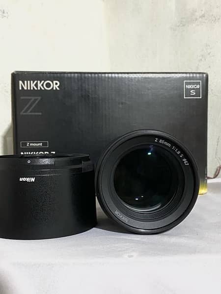 Nikkor z 85mm f1.8 1