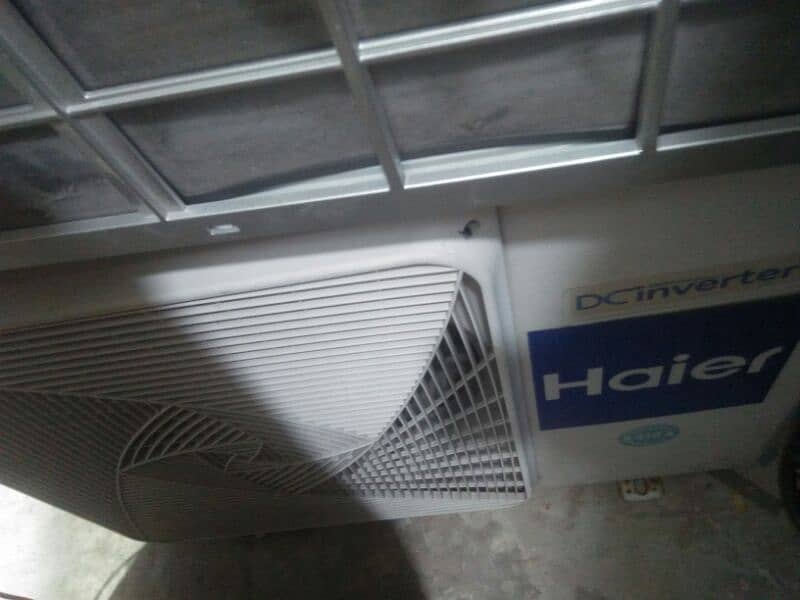 haier 1.5 ton dc inverter. 2