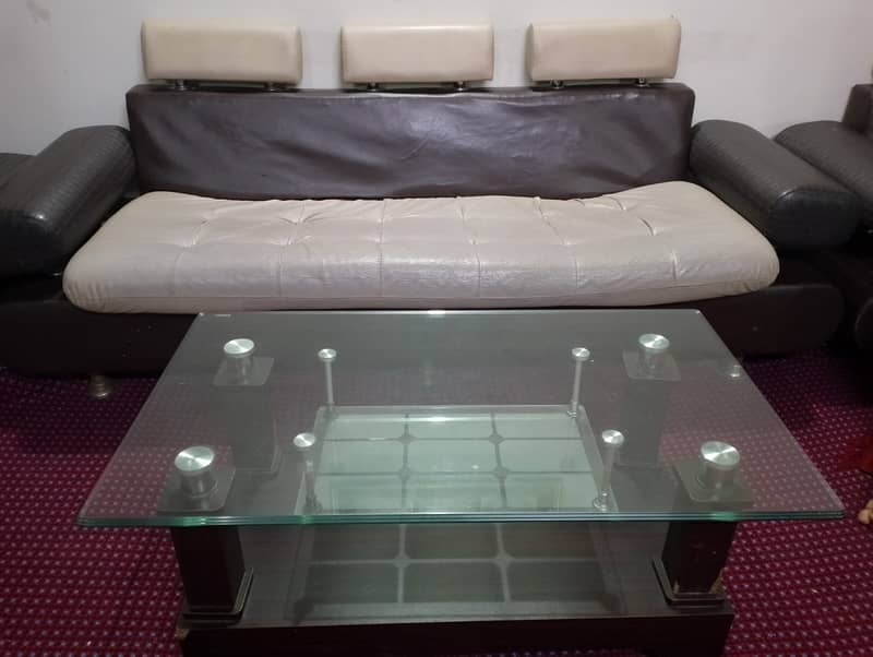 5 seater sofa set with coffee table 1