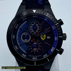 Men's Formal Rolex Fashion watch Black and bluee combo 0