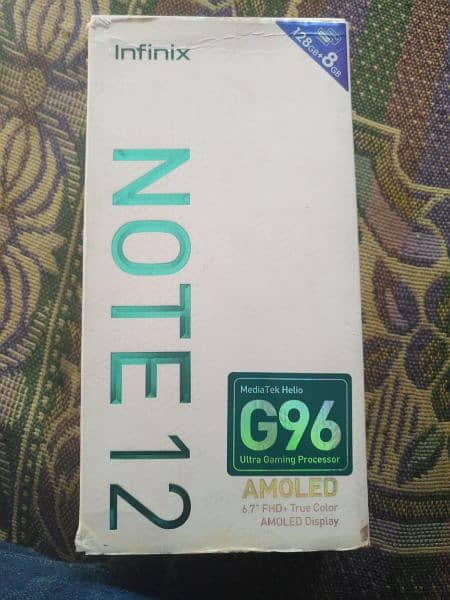 infinix note 12 G96 8/128 0