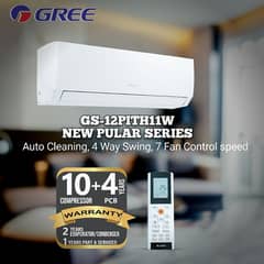 Gree 1 Ton Inverter Ac GS-12PITH11W Heat & Cool Inverter