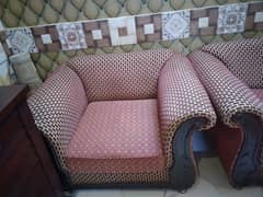 red colour sofa 0