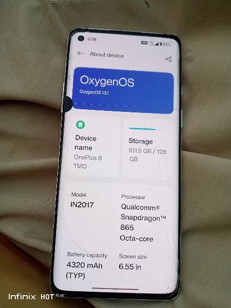 oneplus 8 tmo with charger no open no rapir 8