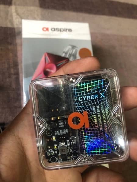 Cyber X pod with box 2