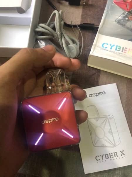 Cyber X pod with box 4