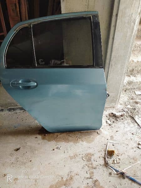 Toyota vitz doors/trunk complete 2