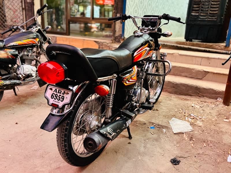 Honda CG 125 2022 Model | Punjab Registration | Honda 125 for sale 5