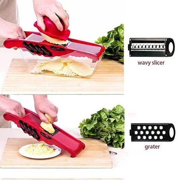 5 in 1 vegetables cutter Mandoline slicer 5