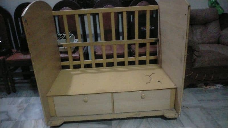 Wooden Kids Crib for sale 2