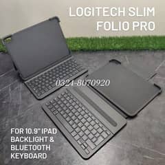 Logitech Slim Folio Pro 11" 10.9 inch Keyboard Case Apple iPad Air 5th