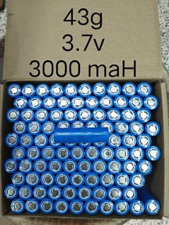 3.7v 18650 li - ion battery 0