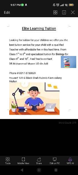 Home Tuition for your children 0