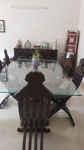 chinyotii 8 seater dinning table 5