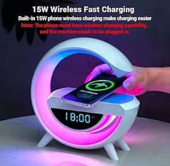 Wireless Mobile Phone Charger ‚ Clock ‚ Sparker and Lamp