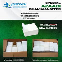 Table Napkin Tissue | Tissue Paper | Wholesale Rate