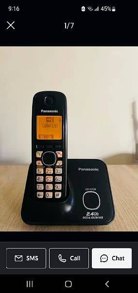 PANASONIC CORDLESS PHONE 1