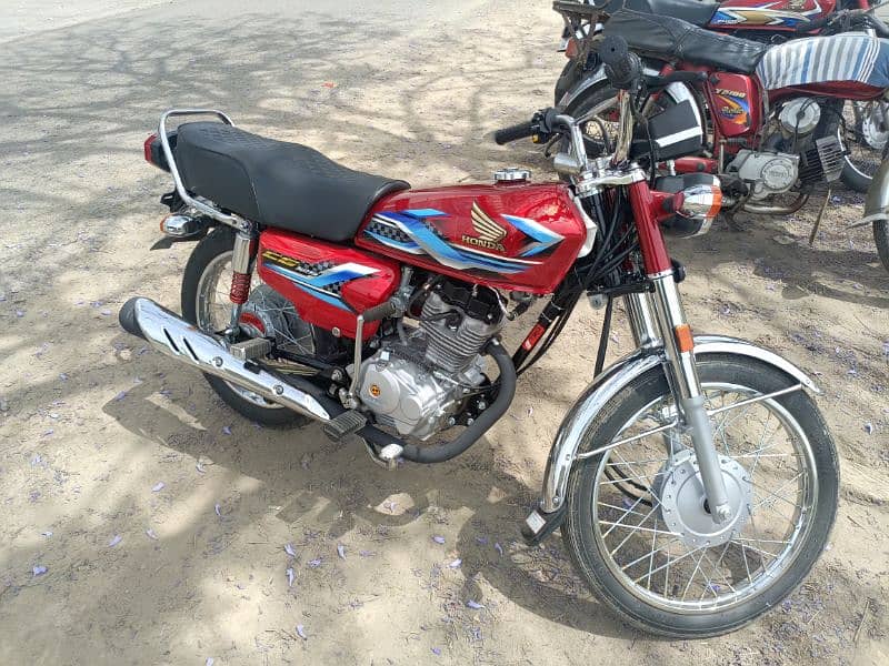 Honda cg125 red colour 1