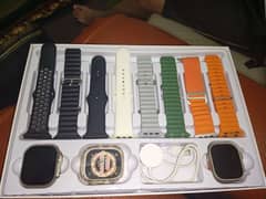 Watch for sale 2 in 1 Two watches with 8 strapes