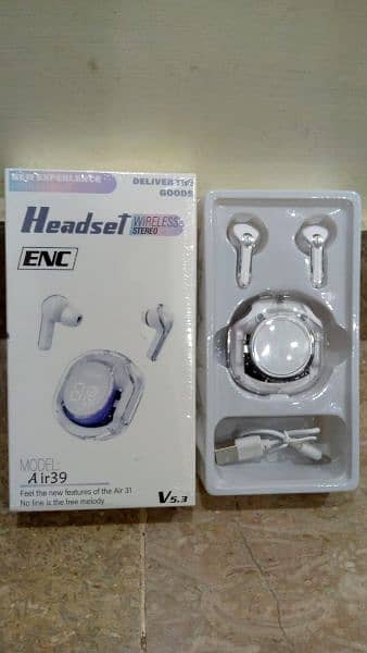 earbuds air39 with lighting case and good quality sound 3