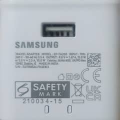 Genuine Samsung Adaptive Fast Charger Power Adapter