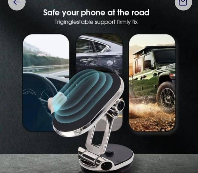 Magnetic Mobile holder for cars. FREE HOME DELIVERY. 3