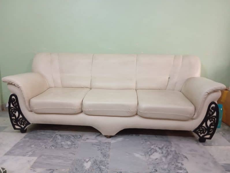 7 seater leather sofa 0