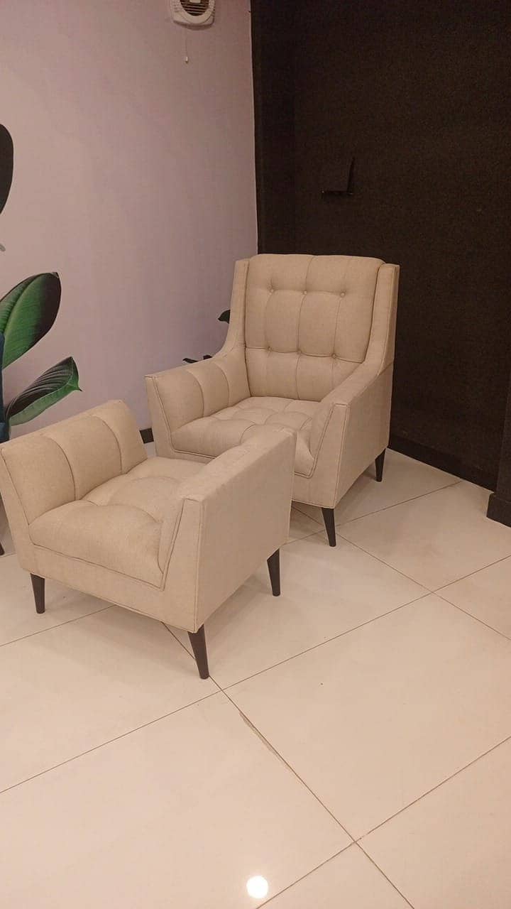 Sofa Chair | bed room Chair | Wooden Chair | Luxury Chair | 2 seater 9