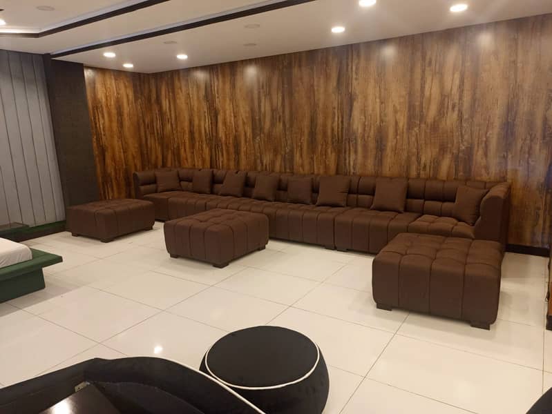 Dewan/L shape sofa/sofa set/wooden sofa/sofa cum bed/6 seater sofa 6