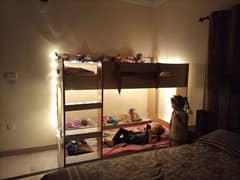 King size bed and Bunk bed for sale