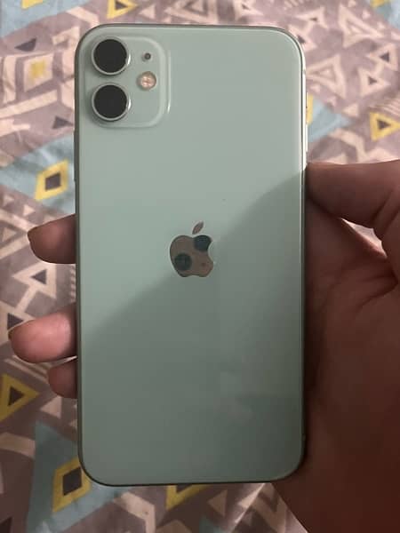 Iphone 11 (128GB) non pta perfect 10/10 body (teal color) 0