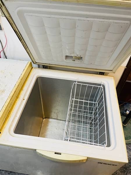 waves double door deep freezer 100% working no fault just buy & use 2