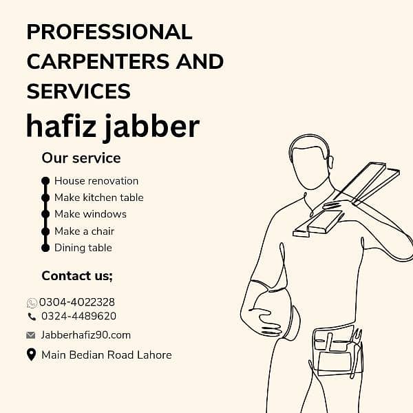 Hafiz jabber carpenter 0