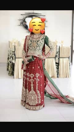 Barat Lehnga designer inspired dress