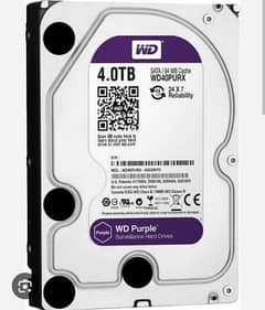 WD purple hard drive 0