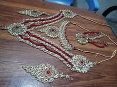 matha pati, earrings, necklace,mala 0